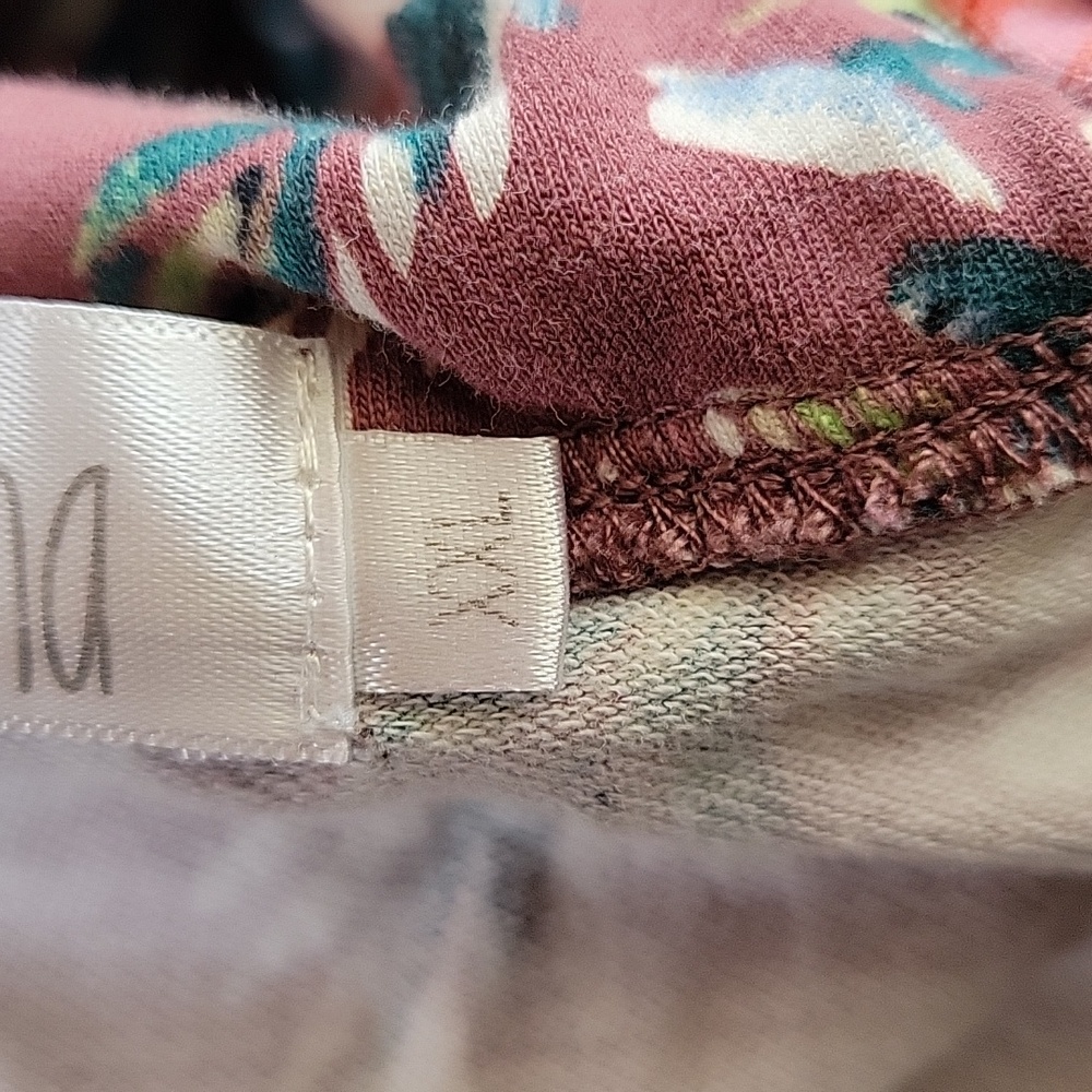 Latched Mama Floral Hoodie Top - Purple and Pink - Picture 4 of 5